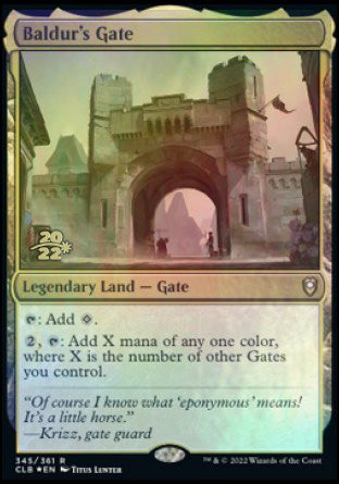 Baldur's Gate [Commander Legends: Battle for Baldur's Gate Prerelease Promos] | Black Swamp Games