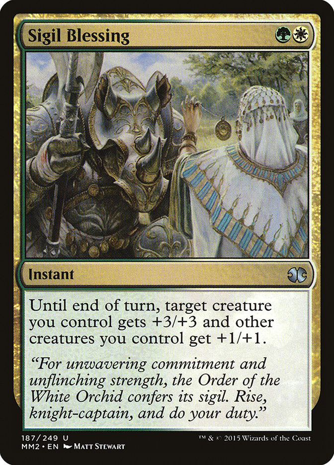 Sigil Blessing [Modern Masters 2015] | Black Swamp Games