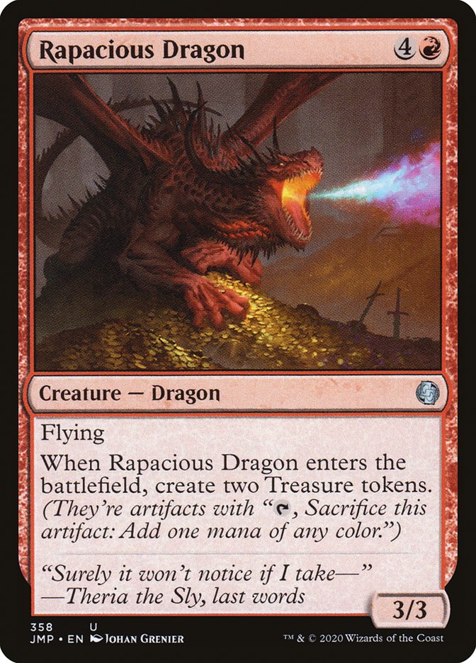 Rapacious Dragon [Jumpstart] | Black Swamp Games