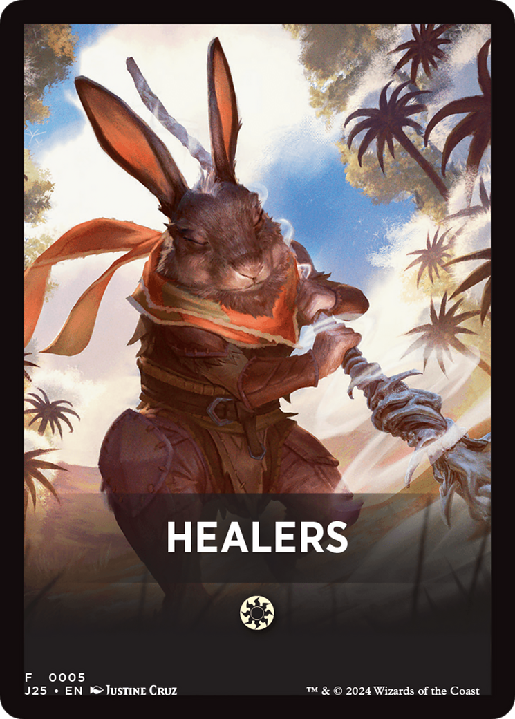 Healers Theme Card [Foundations Jumpstart Front Cards] | Black Swamp Games