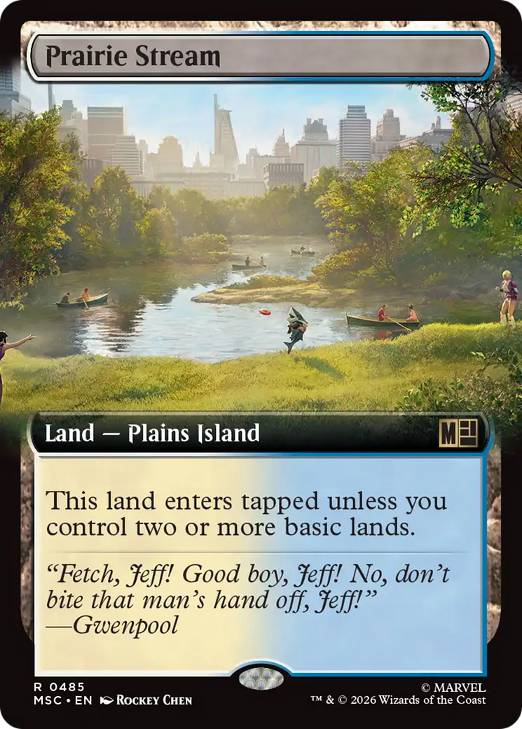 Prairie Stream (Extended Art) [Marvel Super Heroes Commander] | Black Swamp Games