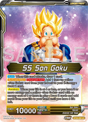 SS Son Goku // SS Son Goku & SS Son Gohan, Battling Father & Son (BT26-090) [Ultimate Advent] | Black Swamp Games