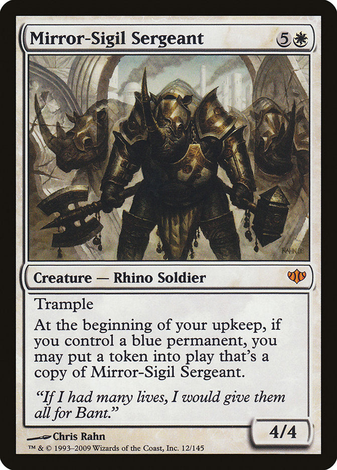 Mirror-Sigil Sergeant [Conflux] | Black Swamp Games