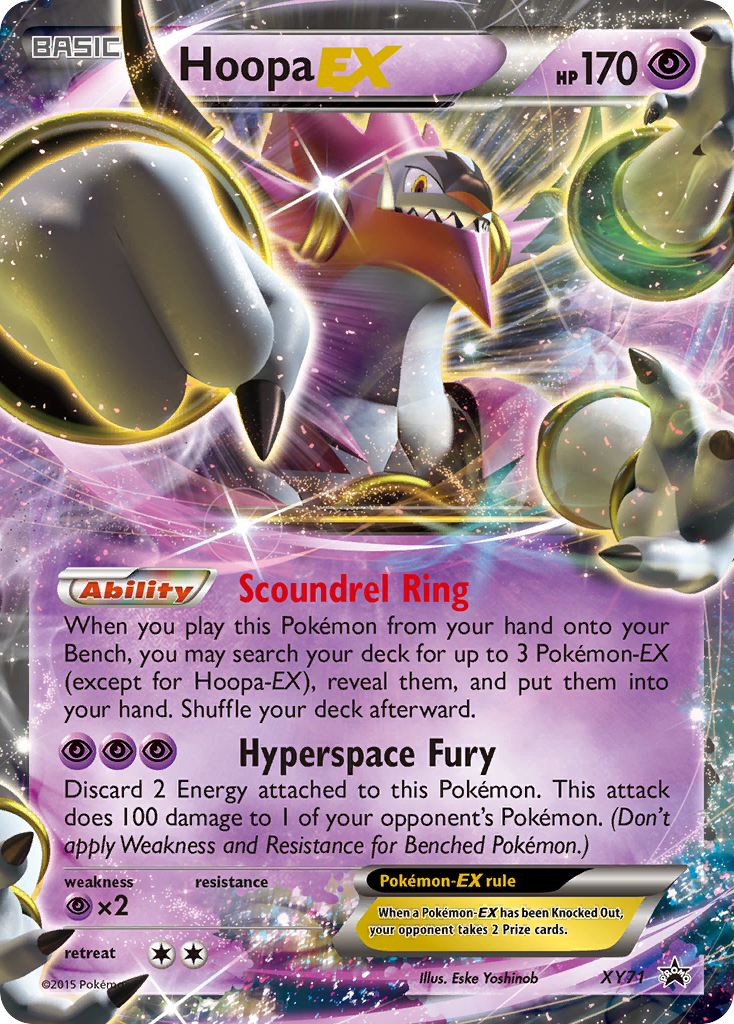 Hoopa EX (XY71) [XY: Black Star Promos] | Black Swamp Games