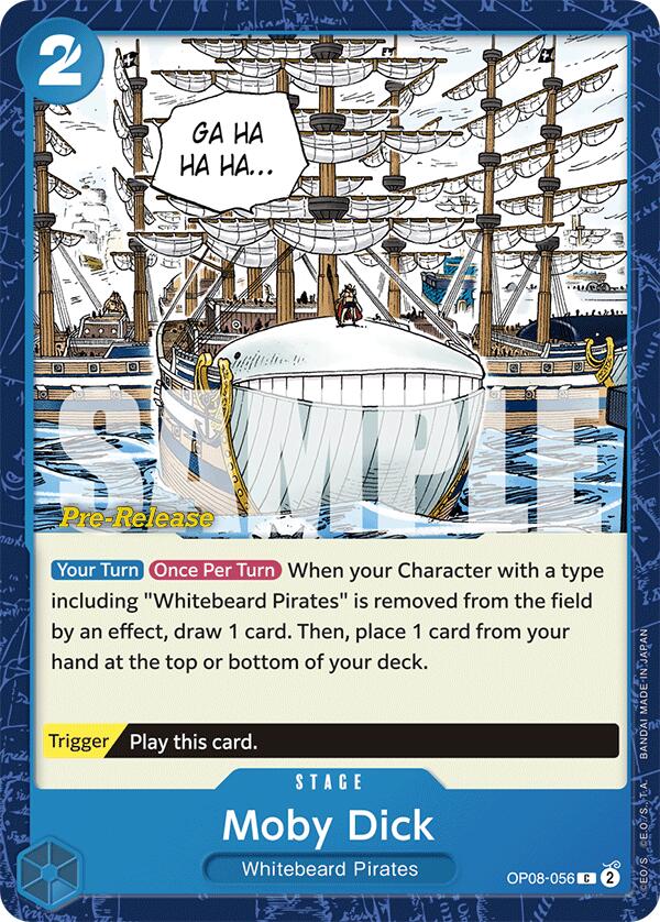 Moby Dick [Two Legends Pre-Release Cards] | Black Swamp Games