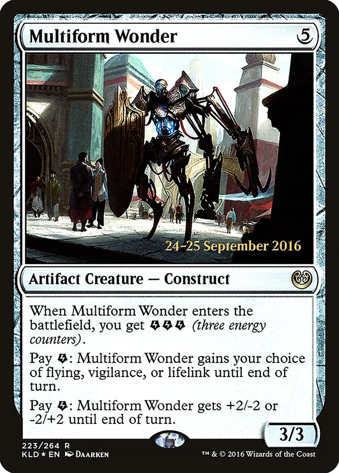 Multiform Wonder [Kaladesh Prerelease Promos] | Black Swamp Games