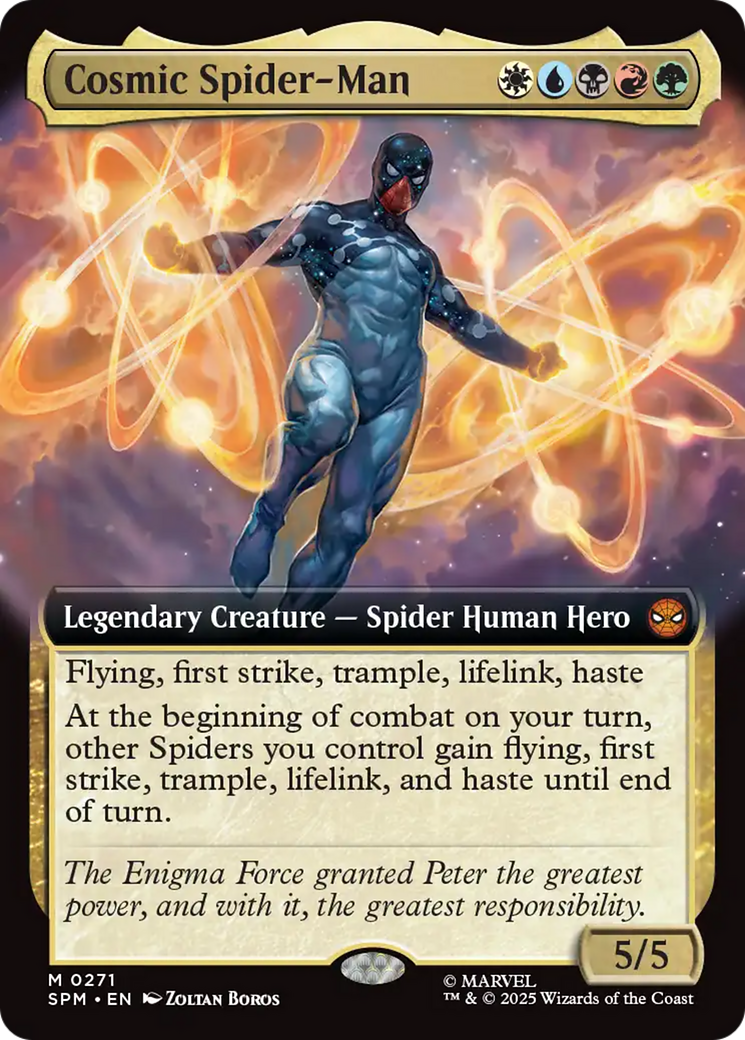 Cosmic Spider-Man (Extended Art) [Marvel's Spider-Man] | Black Swamp Games