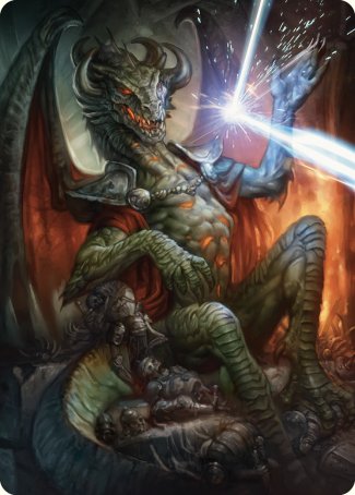Deflecting Swat Art Card [Commander Masters Art Series] | Black Swamp Games