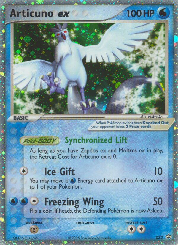 Articuno ex (032) [Nintendo: Black Star Promos] | Black Swamp Games