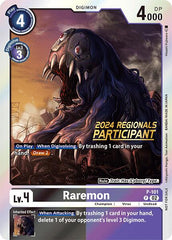 Raremon [P-101] - P-101 (2024 Regionals Participant) [Promotional Cards] | Black Swamp Games