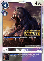 Raremon [P-101] - P-101 (2024 Regionals Finalist) [Promotional Cards] | Black Swamp Games