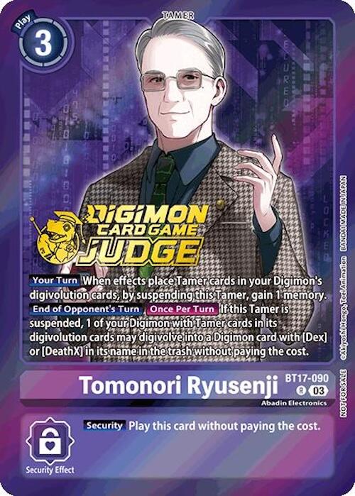 Tomonori Ryusenji [BT17-090] (Judge Pack 6) [Secret Crisis] | Black Swamp Games