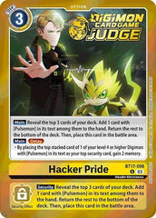 Hacker Pride [BT17-098] (Judge Pack 6) [Secret Crisis] | Black Swamp Games