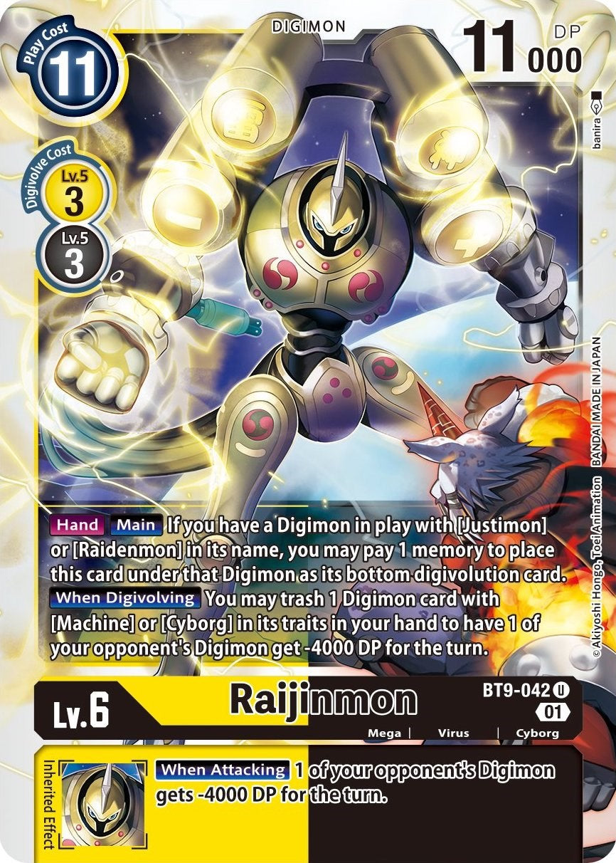 Raijinmon [BT9-042] [X Record] | Black Swamp Games