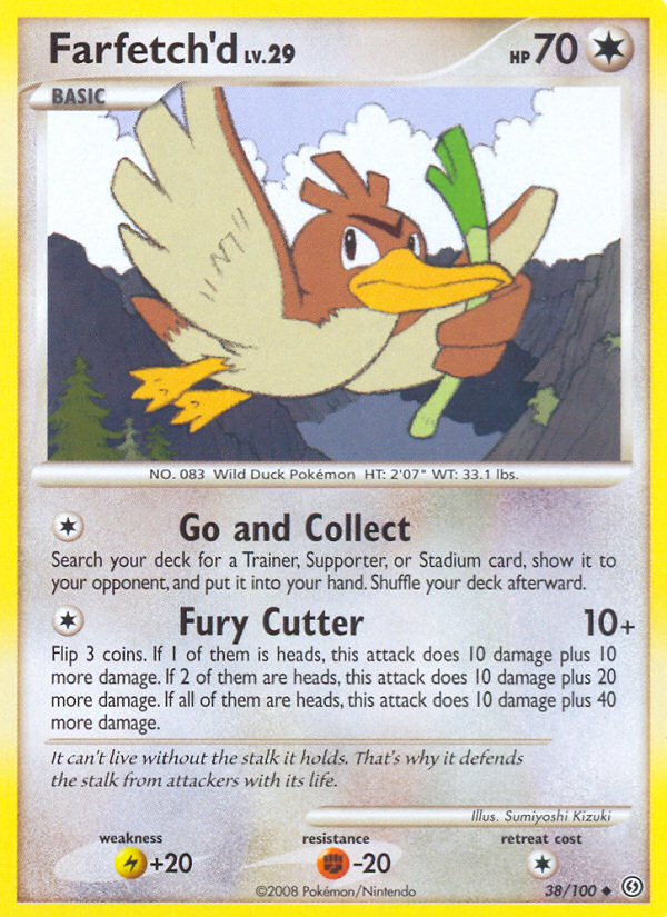 Farfetch'd (38/100) [Diamond & Pearl: Stormfront] | Black Swamp Games