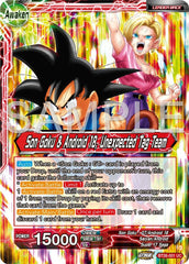 Son Goku // Son Goku & Android 18, Unexpected Tag Team (BT26-001) [Ultimate Advent] | Black Swamp Games