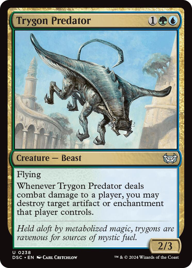 Trygon Predator [Duskmourn: House of Horror Commander] | Black Swamp Games