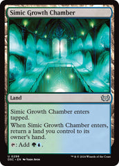 Simic Growth Chamber [Duskmourn: House of Horror Commander] | Black Swamp Games