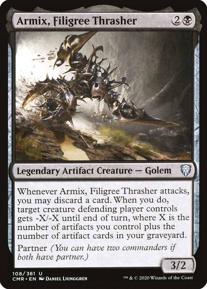 Armix, Filigree Thrasher [Commander Legends] | Black Swamp Games