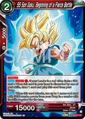 SS Son Goku, Beginning of a Fierce Battle (BT26-011) [Ultimate Advent] | Black Swamp Games