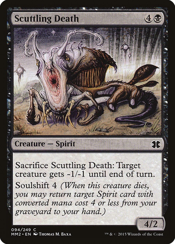 Scuttling Death [Modern Masters 2015] | Black Swamp Games