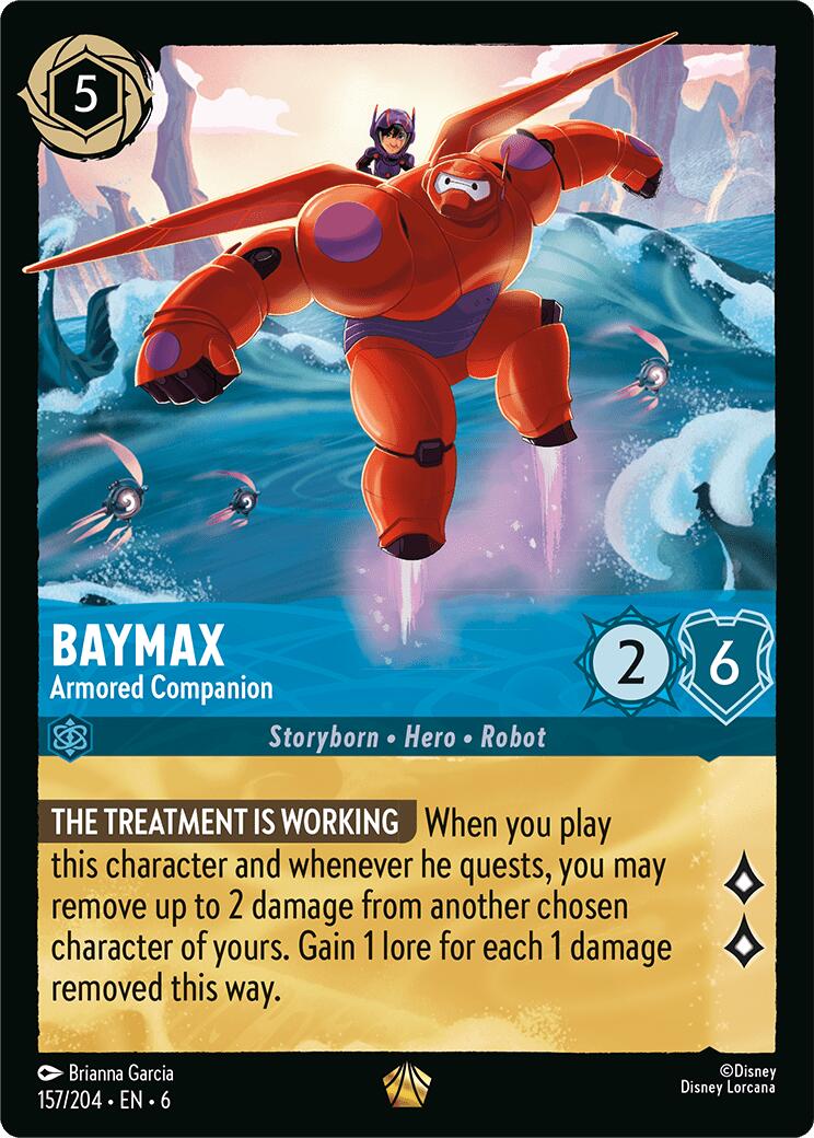 Baymax - Armored Companion (157/204) [Azurite Sea] | Black Swamp Games
