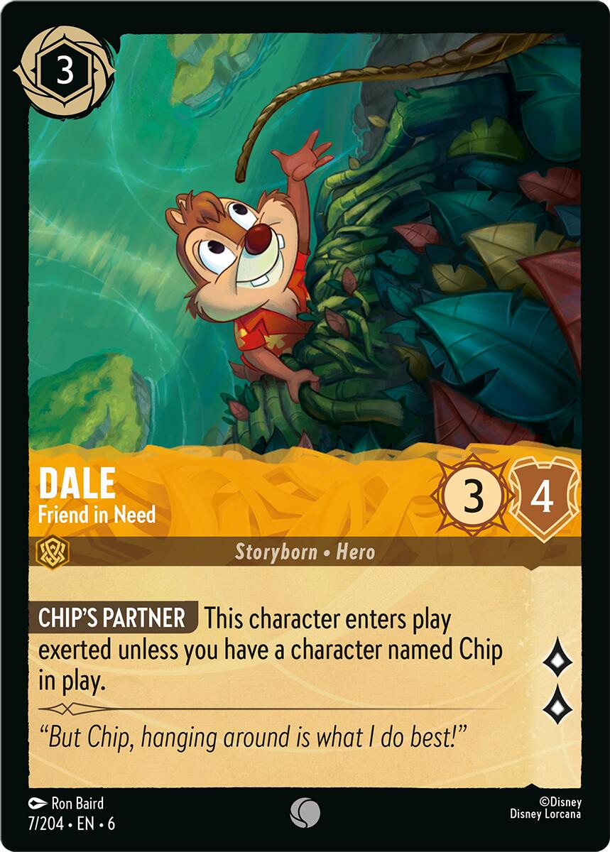Dale - Friend in Need (7/204) [Azurite Sea] | Black Swamp Games