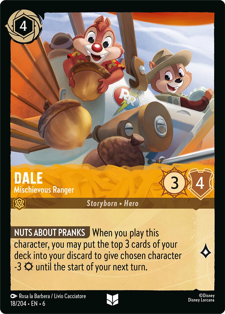 Dale - Mischievous Ranger (18/204) [Azurite Sea] | Black Swamp Games