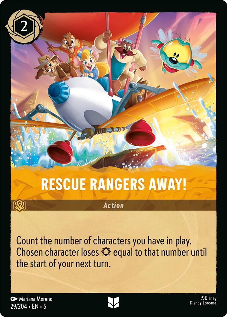 Rescue Rangers Away! (29/204) [Azurite Sea] | Black Swamp Games