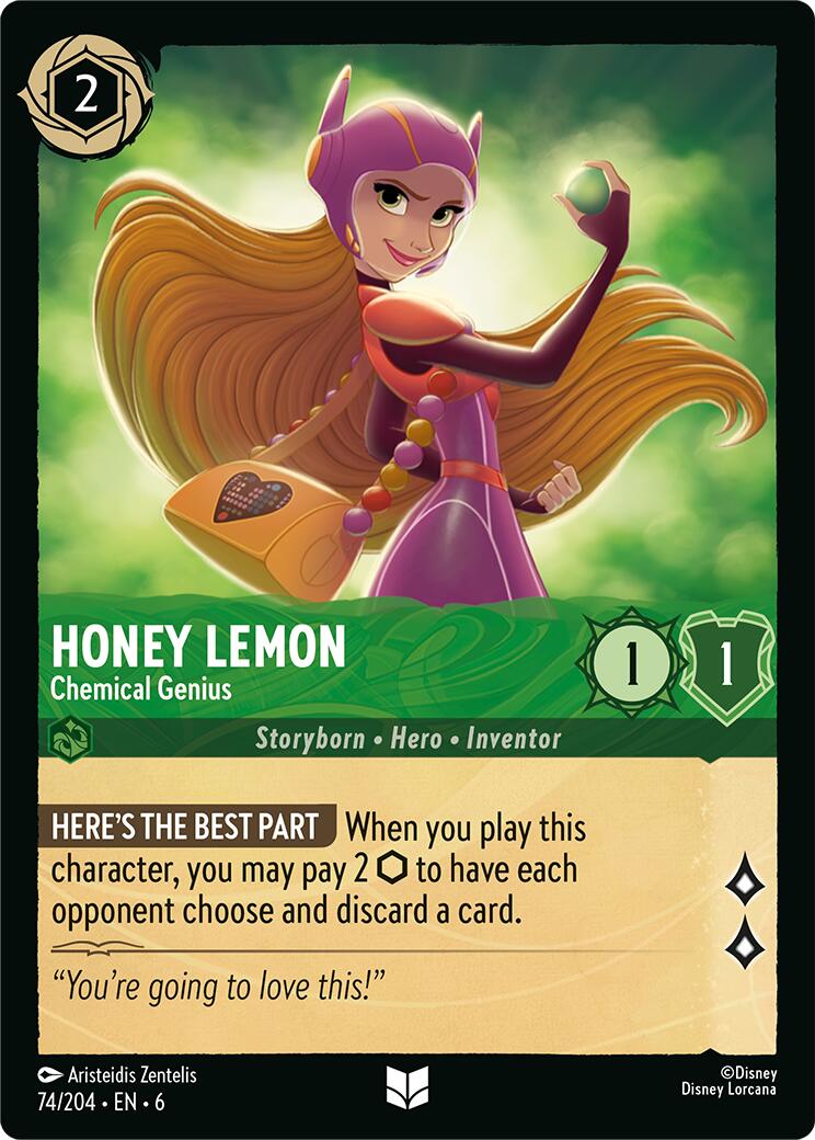 Honey Lemon - Chemical Genius (74/204) [Azurite Sea] | Black Swamp Games