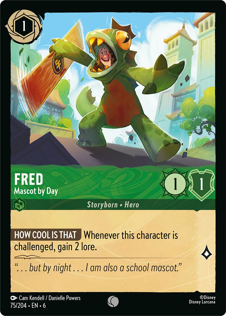 Fred - Mascot by Day (75/204) [Azurite Sea] | Black Swamp Games