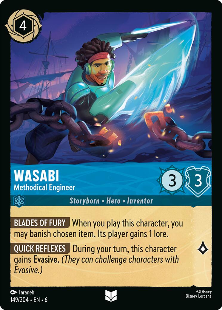 Wasabi - Methodical Engineer (149/204) [Azurite Sea] | Black Swamp Games
