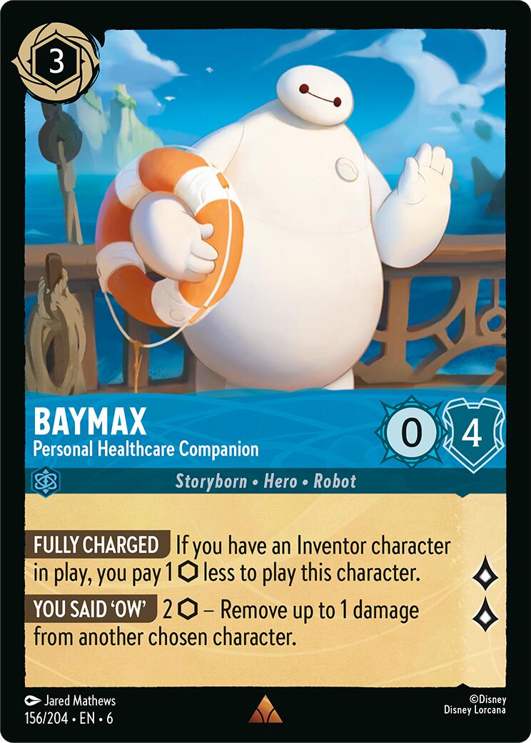 Baymax - Personal Healthcare Companion (156/204) [Azurite Sea] | Black Swamp Games