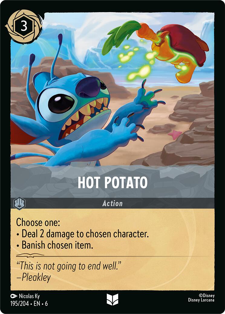 Hot Potato (195/204) [Azurite Sea] | Black Swamp Games