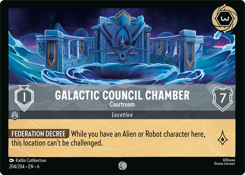 Galactic Council Chamber - Courtroom (204/204) [Azurite Sea] | Black Swamp Games