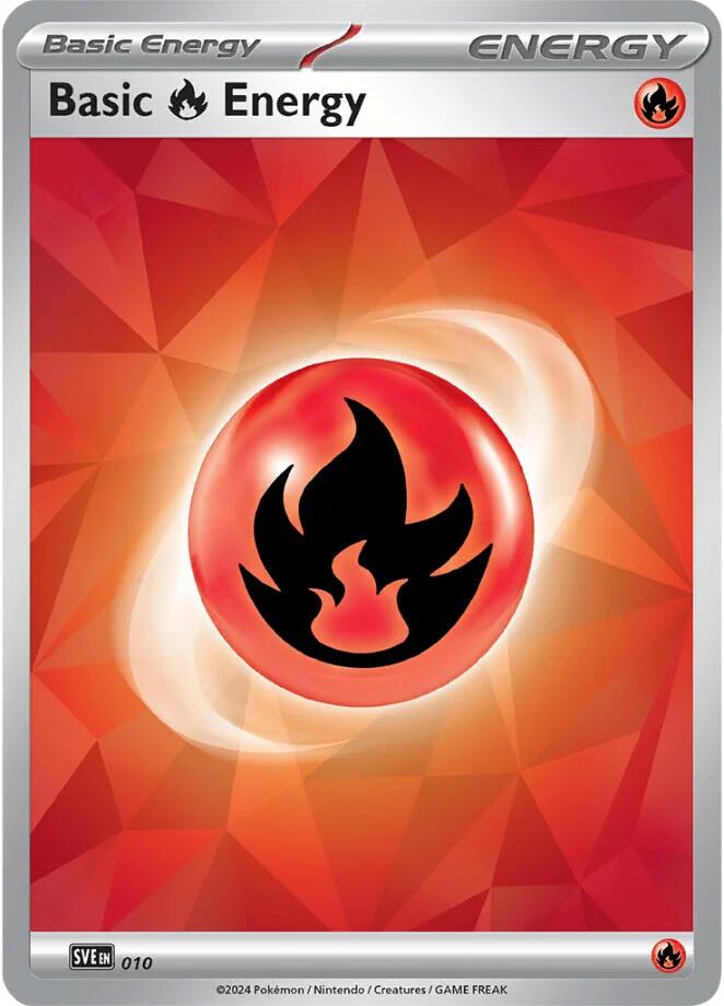 Basic Fire Energy (010)(Holo) [Scarlet & Violet: Stellar Crown] | Black Swamp Games