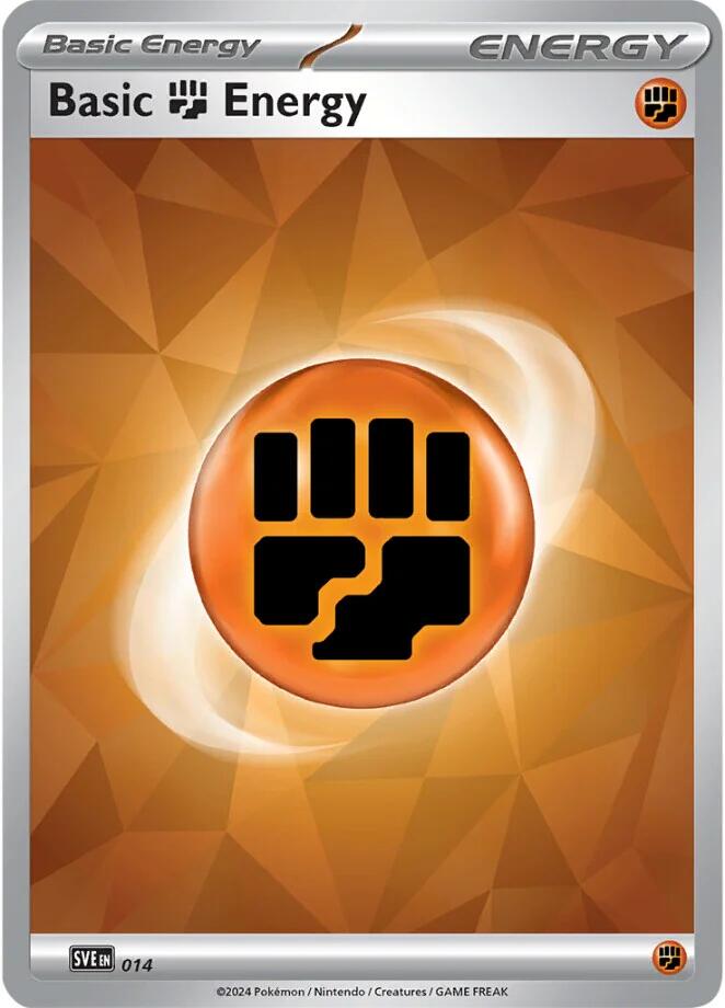 Basic Fighting Energy (014)(Holo) [Scarlet & Violet: Stellar Crown] | Black Swamp Games