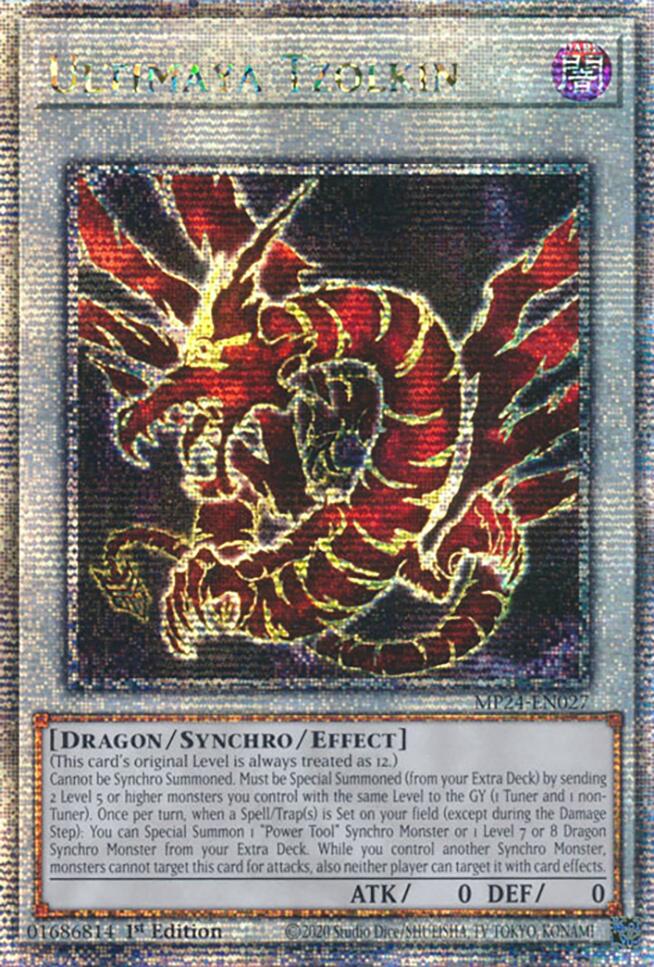 Ultimaya Tzolkin [MP24-EN027] Quarter Century Secret Rare | Black Swamp Games