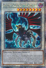 Black-Winged Dragon [MP24-EN028] Quarter Century Secret Rare | Black Swamp Games