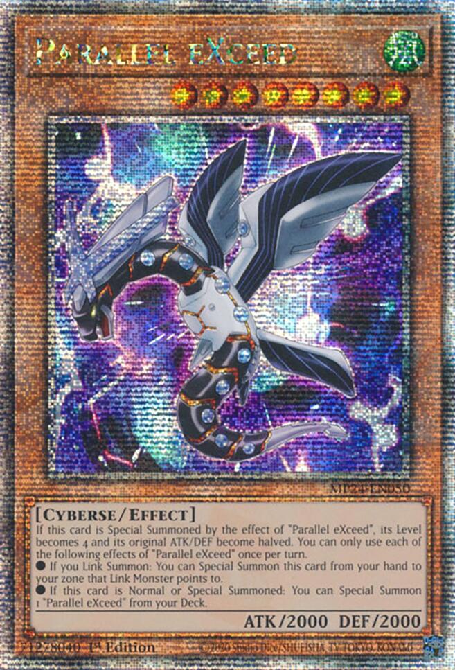 Parallel eXceed [MP24-EN050] Quarter Century Secret Rare | Black Swamp Games