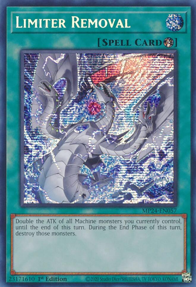 Limiter Removal (Alternate Art) [MP24-EN057] Prismatic Secret Rare | Black Swamp Games