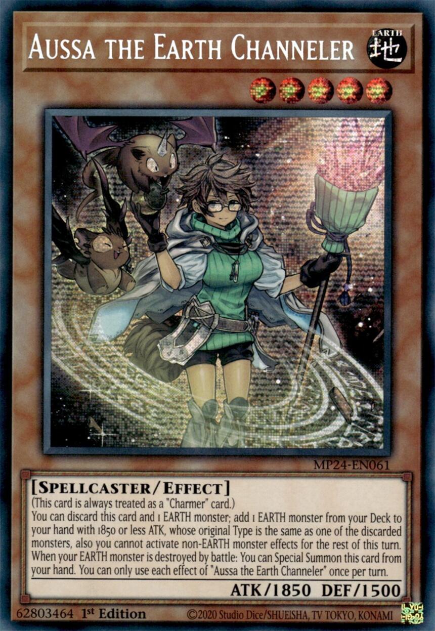 Aussa the Earth Channeler [MP24-EN061] Prismatic Secret Rare | Black Swamp Games