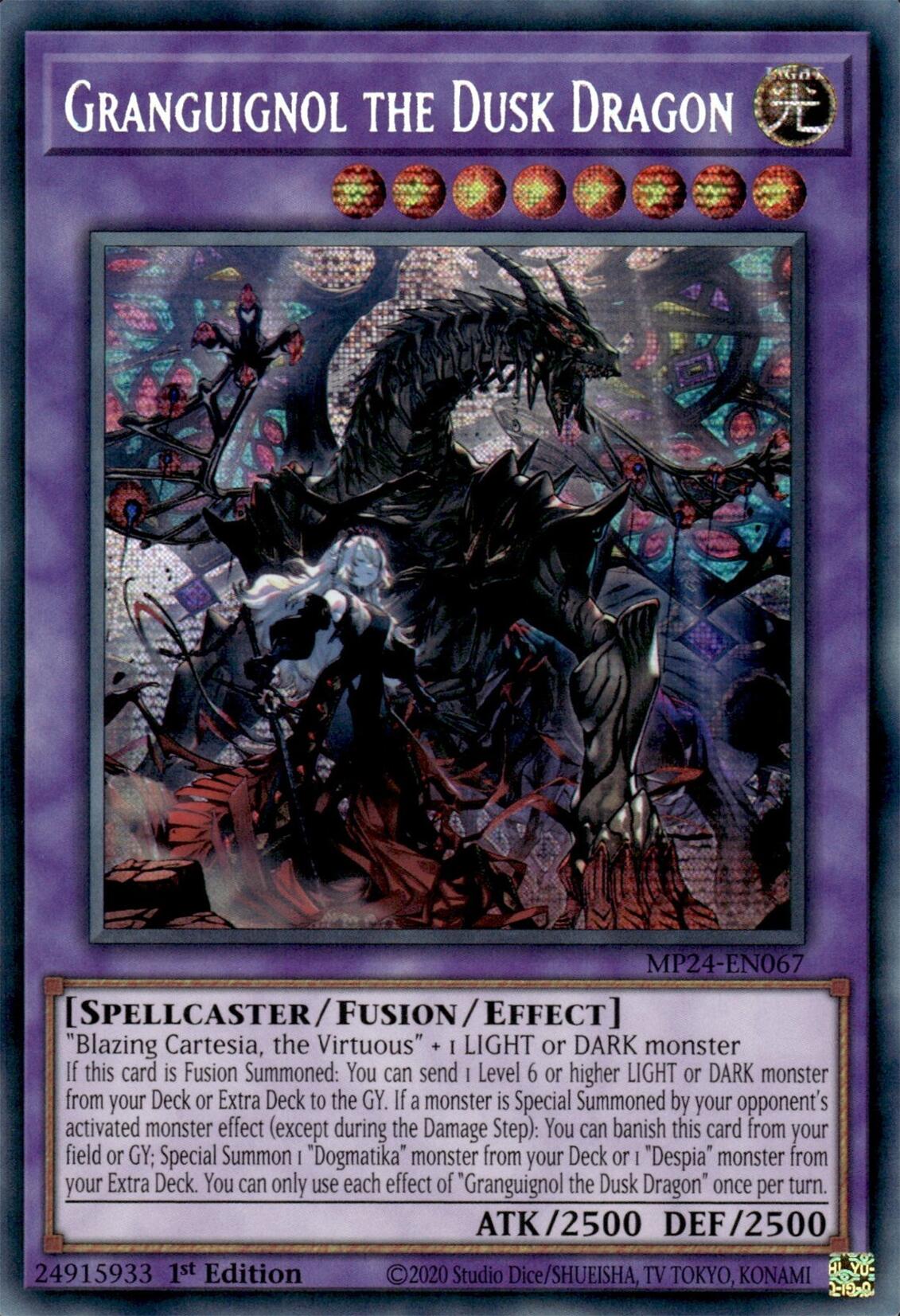 Granguignol the Dusk Dragon [MP24-EN067] Prismatic Secret Rare | Black Swamp Games