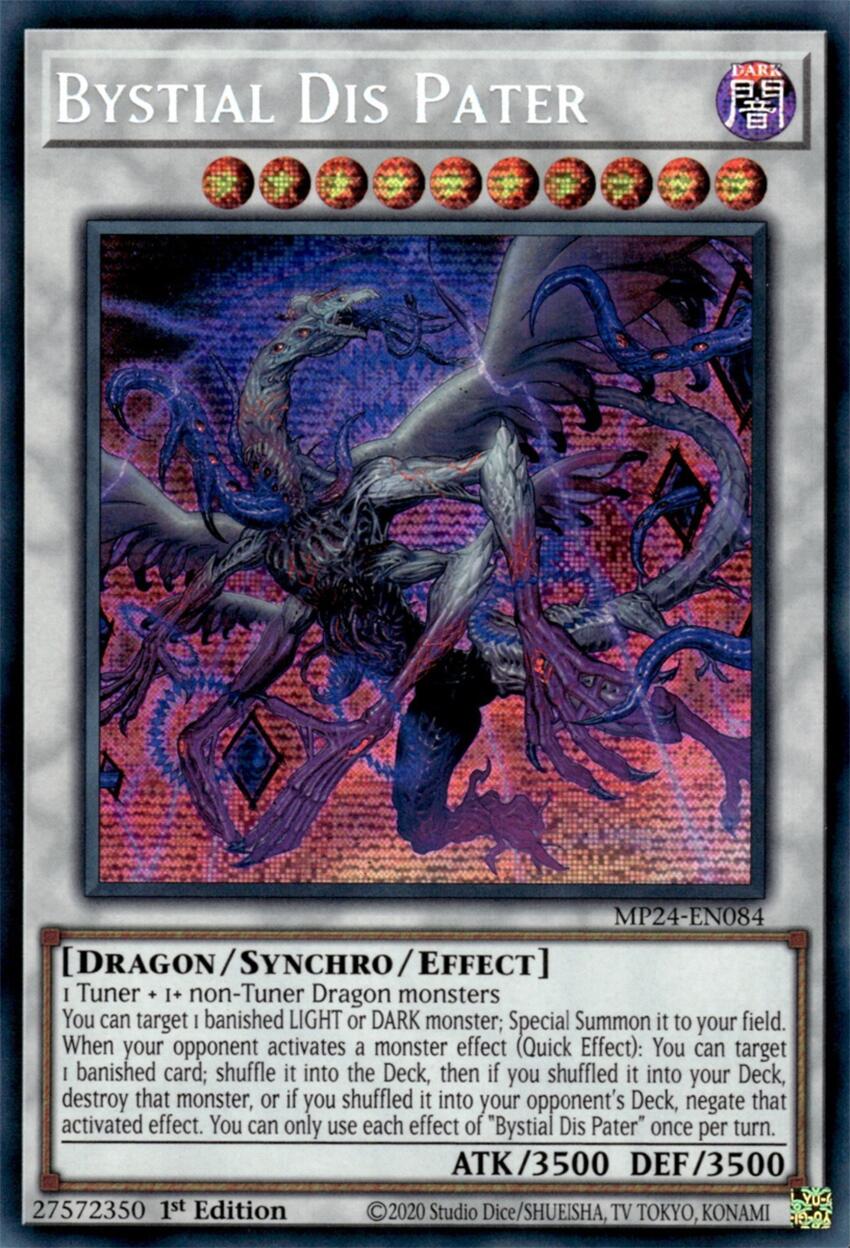 Bystial Dis Pater [MP24-EN084] Prismatic Secret Rare | Black Swamp Games