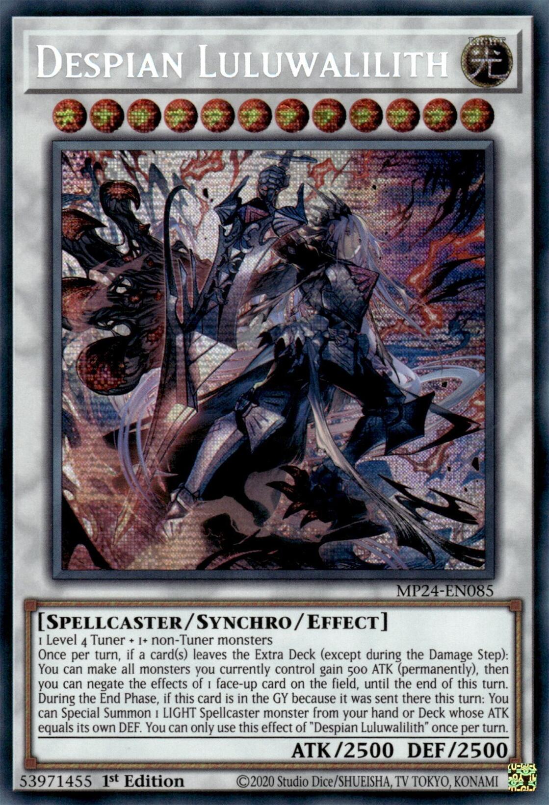 Despian Luluwalilith [MP24-EN085] Prismatic Secret Rare | Black Swamp Games