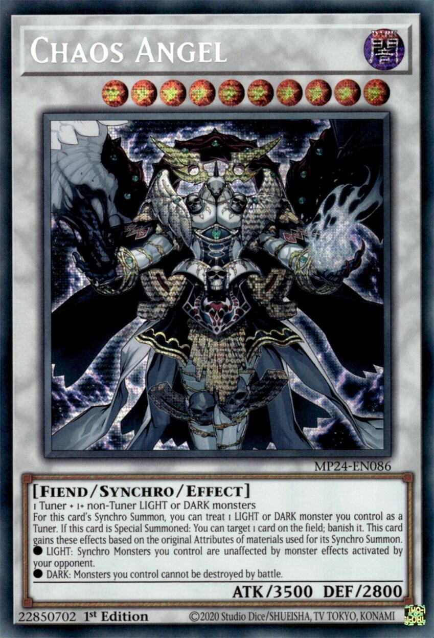 Chaos Angel [MP24-EN086] Prismatic Secret Rare | Black Swamp Games