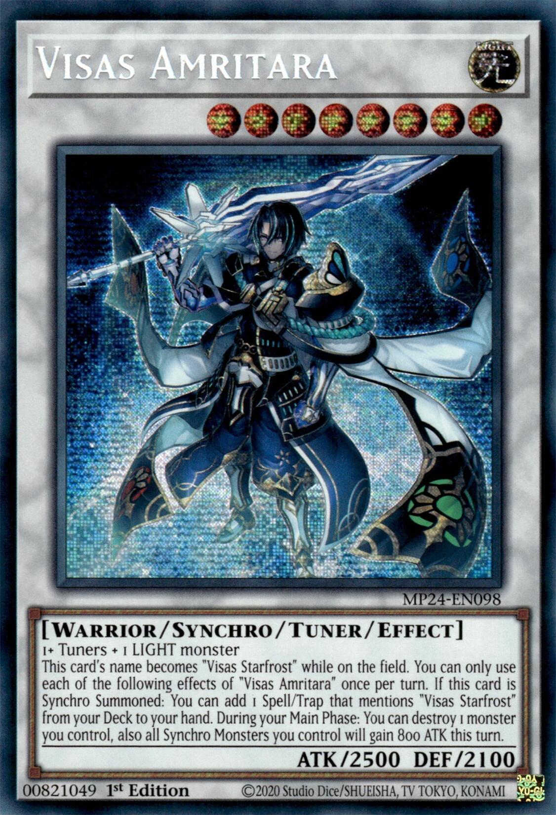 Visas Amritara [MP24-EN098] Prismatic Secret Rare | Black Swamp Games