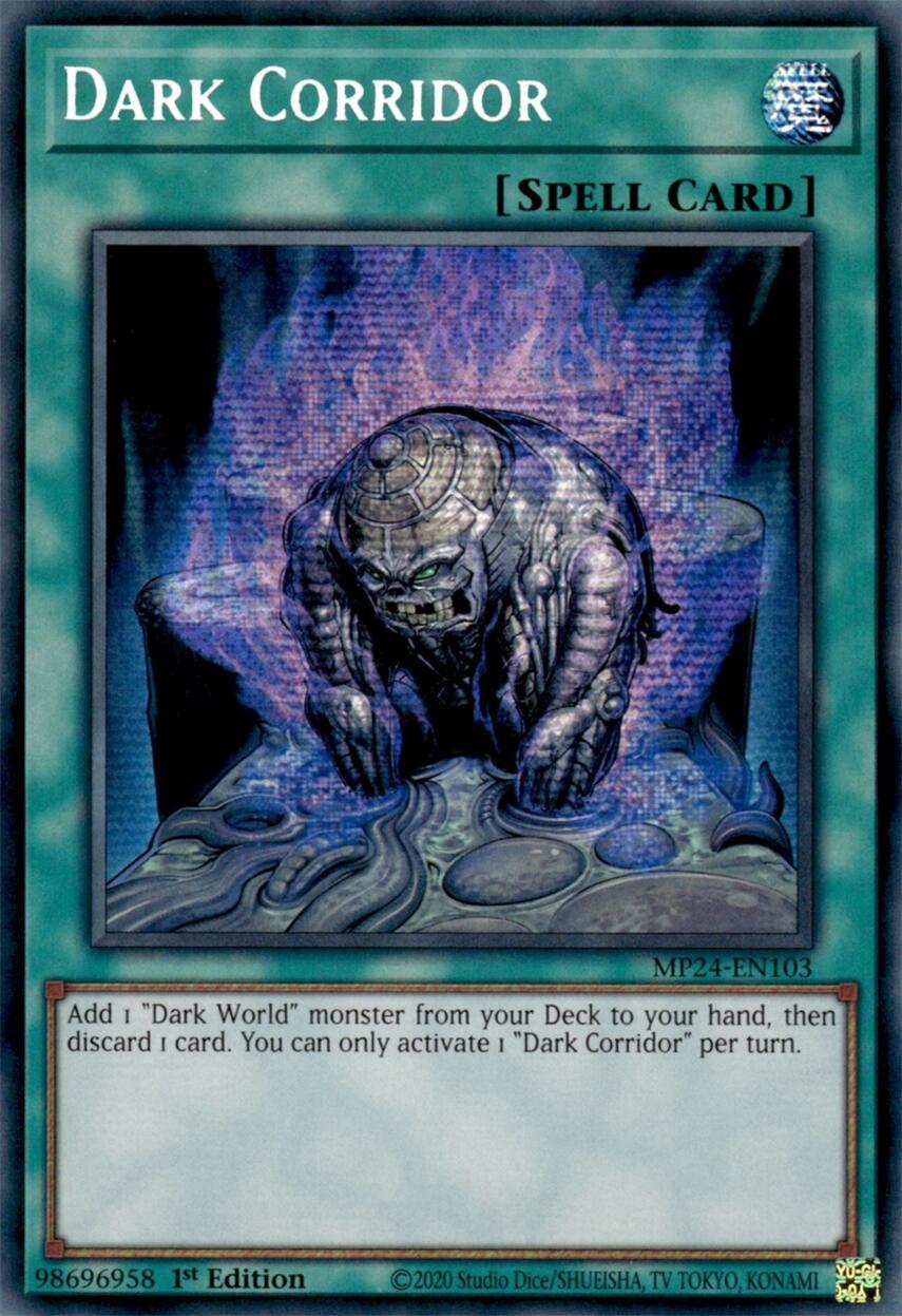 Dark Corridor [MP24-EN103] Prismatic Secret Rare | Black Swamp Games