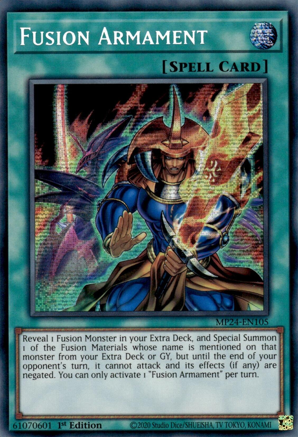 Fusion Armament [MP24-EN105] Prismatic Secret Rare | Black Swamp Games