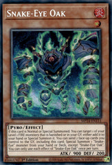 Snake-Eye Oak [MP24-EN111] Prismatic Secret Rare | Black Swamp Games